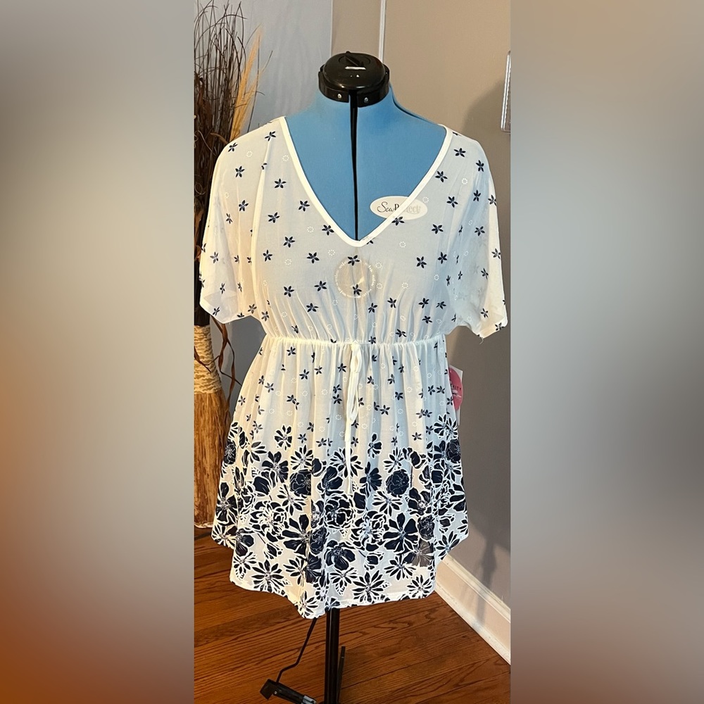 Sirenlily Maternity Bathing Suit Cover Up